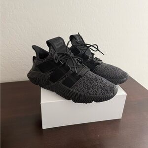New Men’s Adidas Prophere Triple Black Sneakers - 11.5